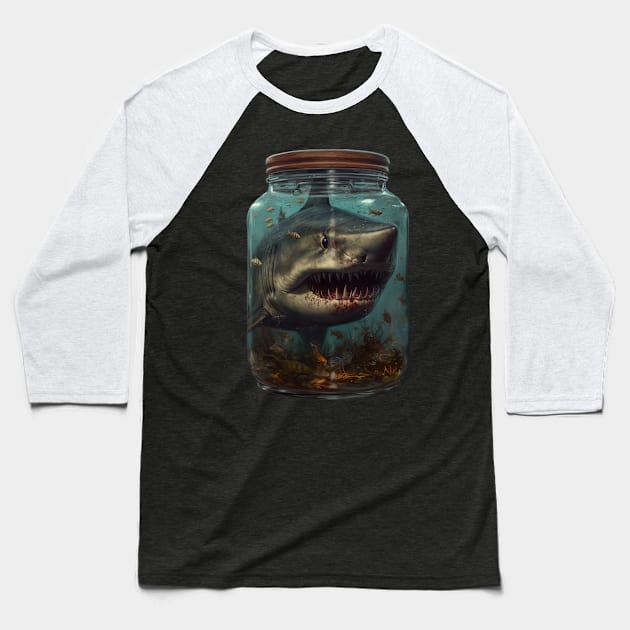 Bottled Terror Baseball T-Shirt by TheWombatsDen